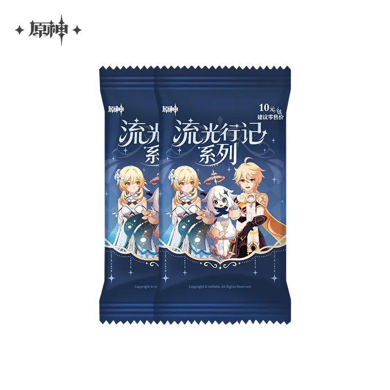Genshin Impact Flowing Light Journey Series Collectible Cards