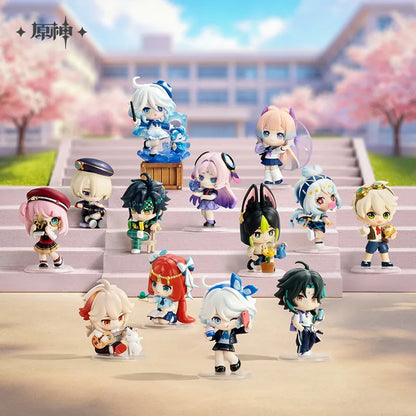 Genshin Impact x POP MART Academy's Light & Shadow Poetry Chibi Series Figure Mystery Box