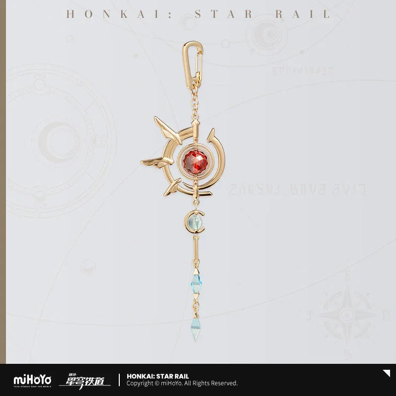 Honkai: Star Rail Anaxa Theme Impression Series Metal Keychain