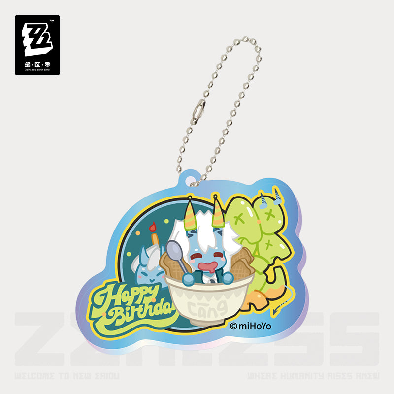 Zenless Zone Zero HB2U Series Soukaku Chibi Acrylic Pendant Vol. 3 (Not For Sale)