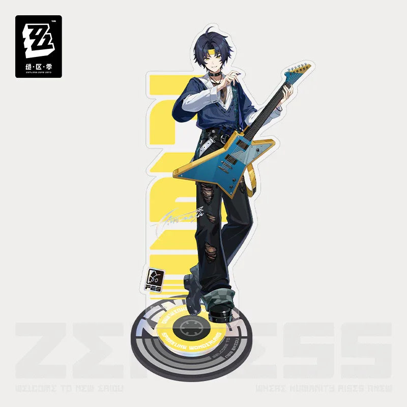 Sparkling Wonderland Series Rotating Acrylic Stand Zenless Zone Zero Asaba Harumasa ACG Go Anime www.acg-go.com Anby Demara, Asaba Harumasa, Astra Yao, Ellen Joe, Hoshimi Miyabi, Stand, Zenless Zone Zero