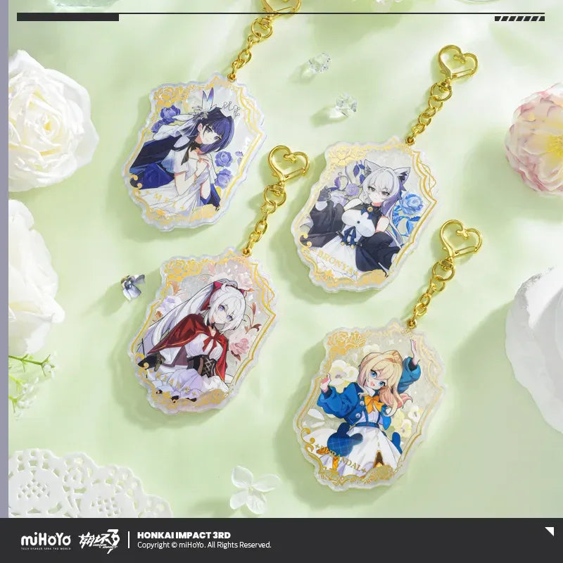 Fanglin Mengyao Series Acrylic Pendant Honkai Impact 3rd Durandal ACG Go Anime www.acg-go.com Bronya, Durandal, Kiana, Pendant & Keychain, Raiden Mei