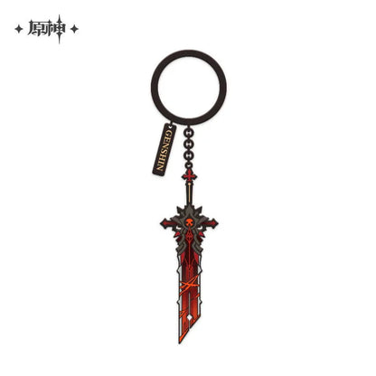 Epitome Invocation Weapons Metal Pendant Genshin Impact Wolf's Gravestone ACG Go Anime www.acg-go.com Epitome Invocation, Pendant & Keychain