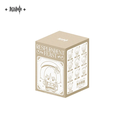 Genshin Imapct Resplendent Feast Series Chibi Plush Keychain Mystery Box