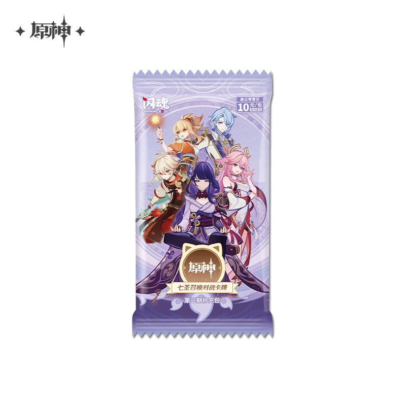 Genshin Impact Genius Invokation TCG Series Booster Pack ... ACG Go Anime Genshin Impact Genius Invokation TCG Series Booster Pack ... ACG Go Anime