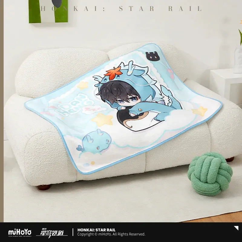 Honkai: Star Rail Boys Dormitory Chibi Household Series Blanket