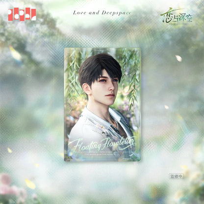 Love and Deepspace Spring and Flowers Series Floral Silhouette Acrylic Shikishi Cardboard