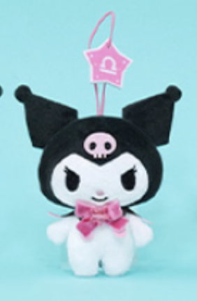 FuRyu Sanrio Characters Kuromi Zodiac Plush Pendant Series