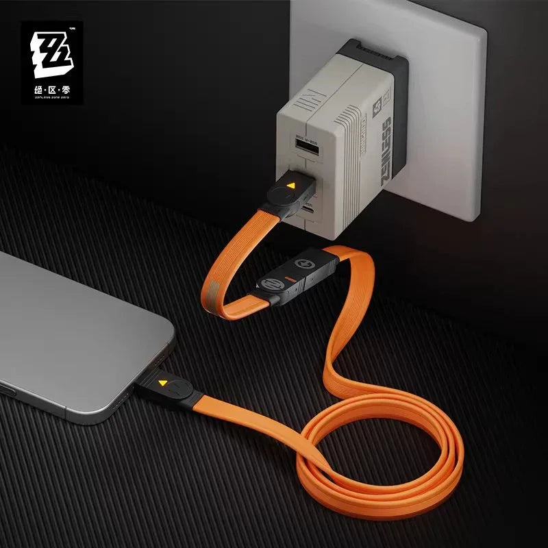Zenless Zone Zero Rapid Power Pro Series 240W Expandable Modular Fast Charging Data Cable
