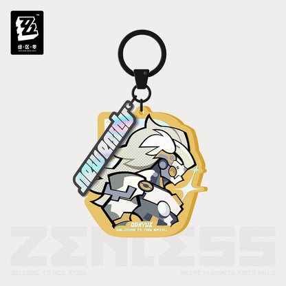 Zenless Zone Zero New Eridu Series Krampus Chibi Acrylic Keychain