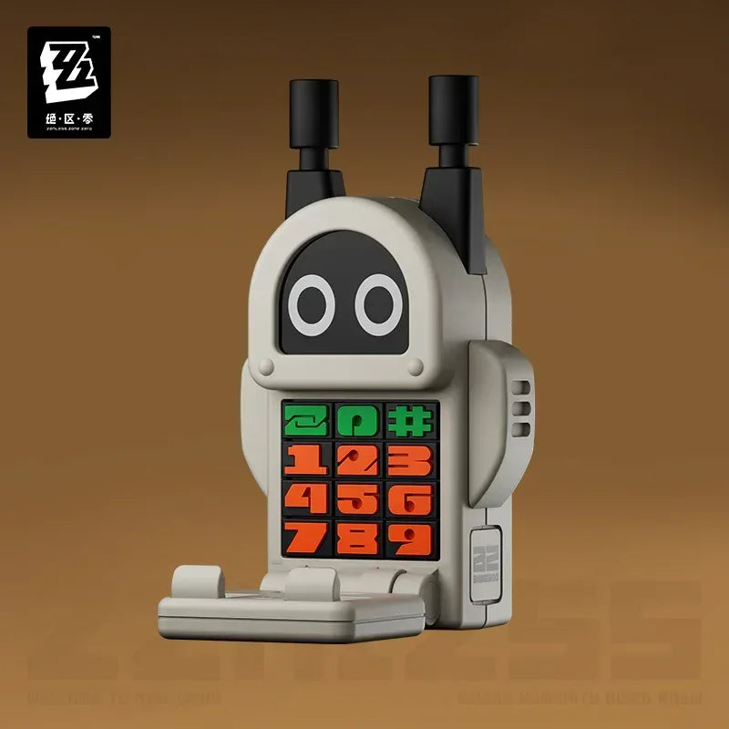 Zenless Zone Zero En-Nah On The Table Series Bangboo Walkie-Talkies Phone Holder Gray ACG Go Anime www.acg-go.com Electronics, Household, Phone Holder, Zenless Zone Zero
