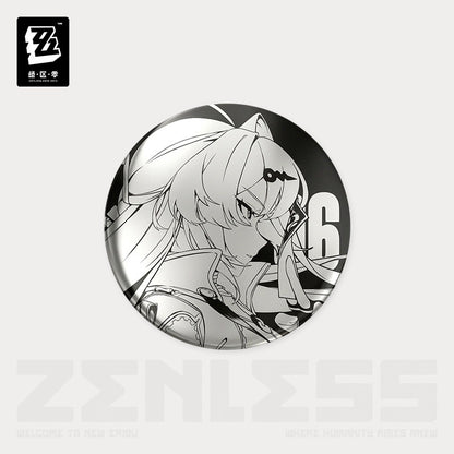 Zenless Zone Zero Time Signal Research Series Metallic Mirror Badge Vol.2