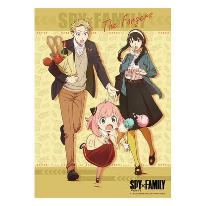Poster Spy x Family B ACG Go Anime www.acg-go.com Anya Forger, Art Decor, Loid Forger, Poster, Yor Forger