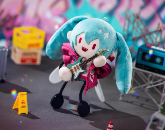 Hatsune Miku Radio Invasion Series Plush Keychain (Ant Body)
