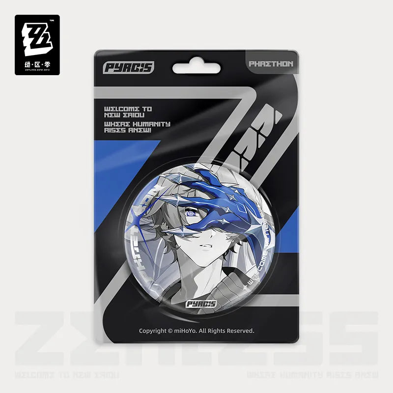 Zenless Zone Zero Mindscape Cinema Series Proxy/Phaethon Reflective Badge