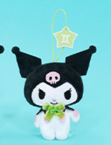 FuRyu Sanrio Characters Kuromi Zodiac Plush Pendant Series