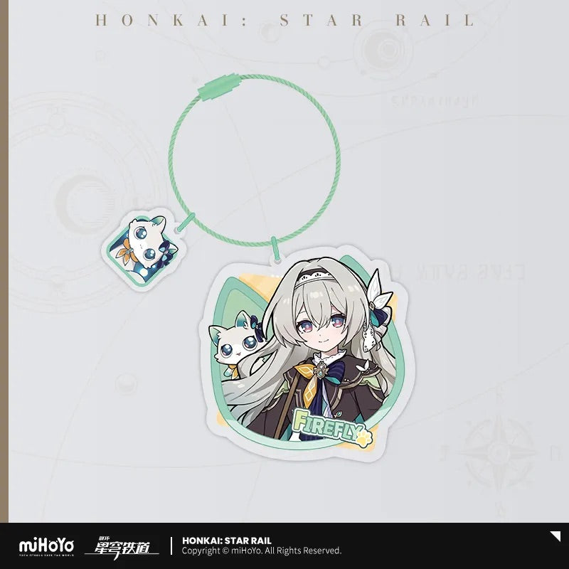 Little Cat Series Acrylic Keychain