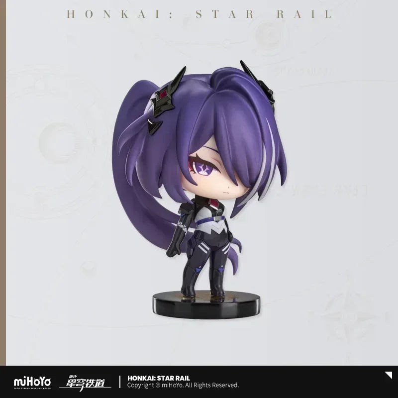 Honkai: Star Rail Nameless Medal Series Chibi Figure Acheron ACG Go Anime www.acg-go.com Acheron, Aventurine, Chibi, Dr. Ratio, Figure, Firefly, Honkai: Star Rail