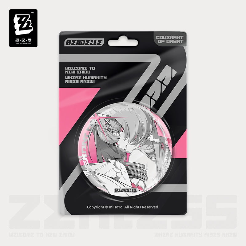 Zenless Zone Zero Mindscape Cinema Series Covenant of Dayat Reflective Badge