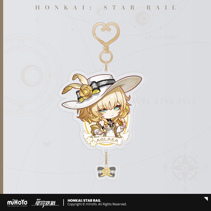 Express Travel Series Chibi Acrylic Keychain Honkai: Star Rail