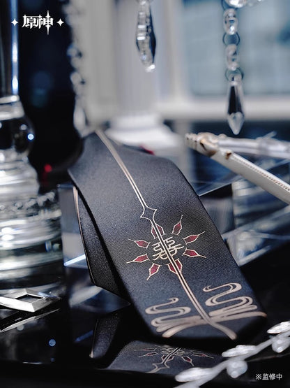 Frost and Flame Series Pre-Tied Tie