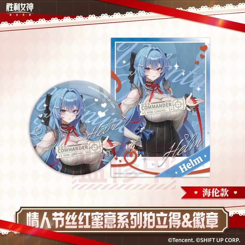 Goddess of Victory: Nikke 2026 Valentine's Day Series Polaroid and Badge Set