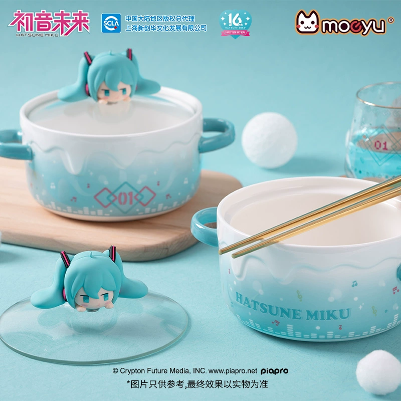 Hatsune Miku Pouting Face Series Noodle Bowl