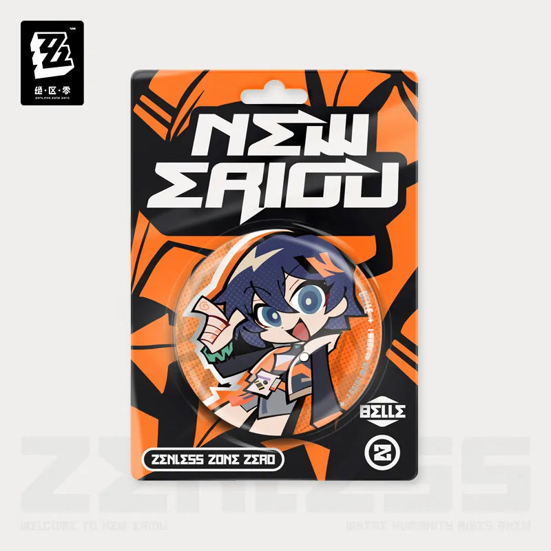 Zenless Zone Zero New Eridu Series Proxy/Phaethon Chibi Tinplate Badge