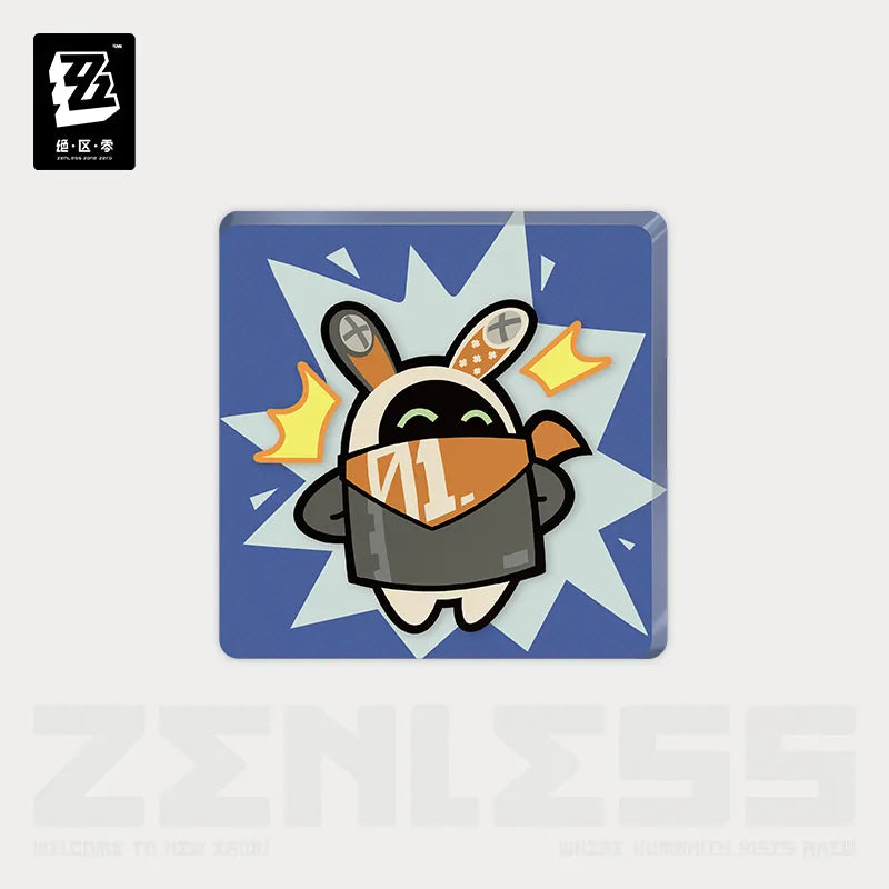 En-Nah Stroll Series Bangboo Acrylic Refrigerator Magnet