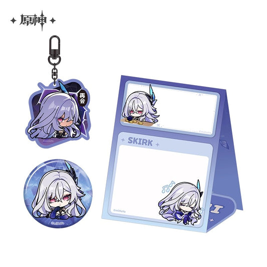 Nod-Krai Chibi Emojis Series Skirk Merch