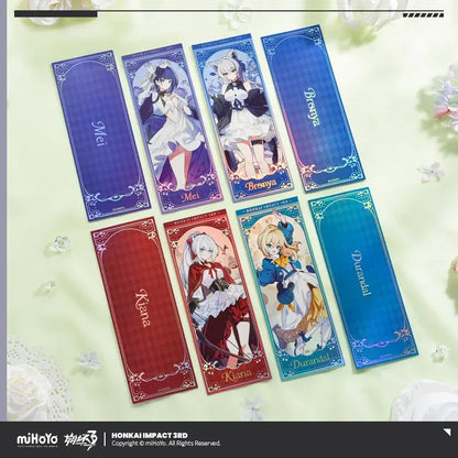 Fanglin Mengyao Series Laser Ticket Honkai Impact 3rd Raiden Mei ACG Go Anime www.acg-go.com Bronya, Durandal, Kiana, Raiden Mei, Ticket