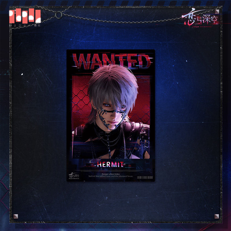 Love and Deepspace Tomorrow's Catch-22 Series Wanted Poster