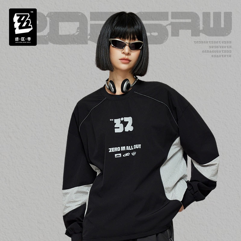 Zenless Zone Zero 2026AW｜Patchwork Sports Quick-Dry Pullover Top