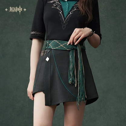Genshin Impact Alhaitham Theme Impression Series Short Skort