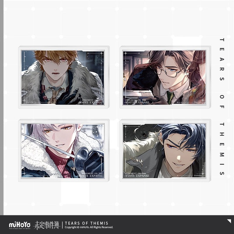 Judgment On The White Expanse Series Acrylic Badge Ornament