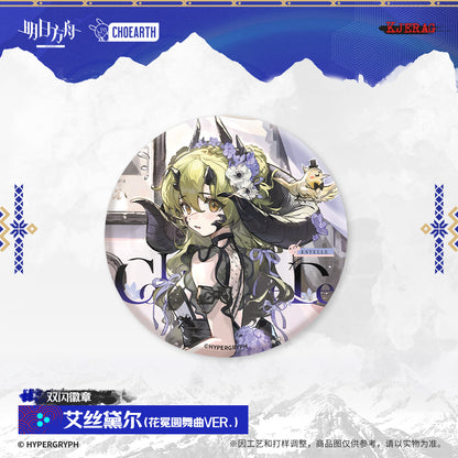 Echo of Snowy Mountain Series Double Shikishi Badge