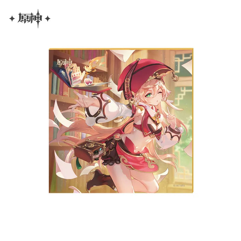 Genshin Impact The Day of Destiny Series Shikishi
