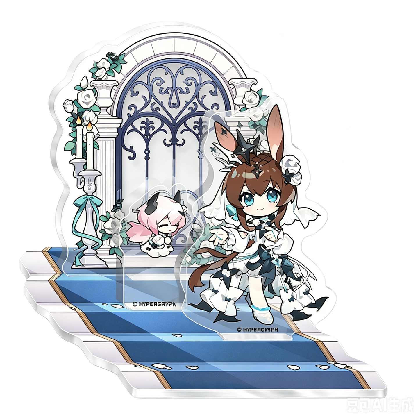 Arknights x KAYOU Pearlescent Pageantry Themed Chibi Character Acrylic Stand