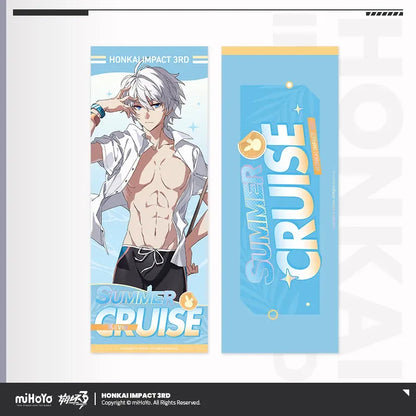 Summer Cruise Series Laser Cardboard Vol.4 Honkai Impact 3rd Kevin ACG Go Anime www.acg-go.com Aponia, Cardboard, Eden, Elysia, Griseo, Honkai Impact 3rd, Hua, Kalpas, Kevin, Kosma, Mobius, Pardofelis, Sakura, Su, Vill-V