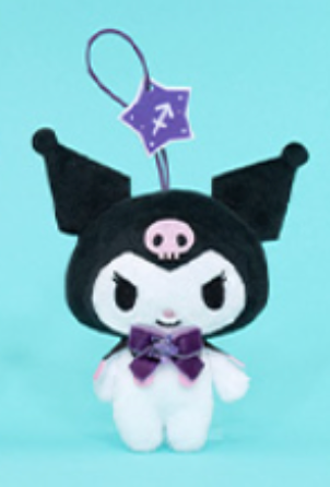 FuRyu Sanrio Characters Kuromi Zodiac Plush Pendant Series