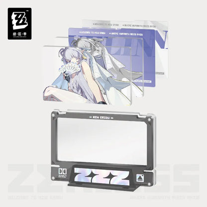 Zenless Zone Zero Mindscape Cinema Series External Strategy Department Compliance Authority Framed Acrylic Insert Set