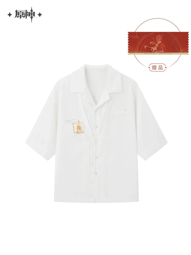 Kaveh Impression Theme Series Shirt Genshin Impact L ACG Go Anime www.acg-go.com Apparel, Kaveh, Shirt