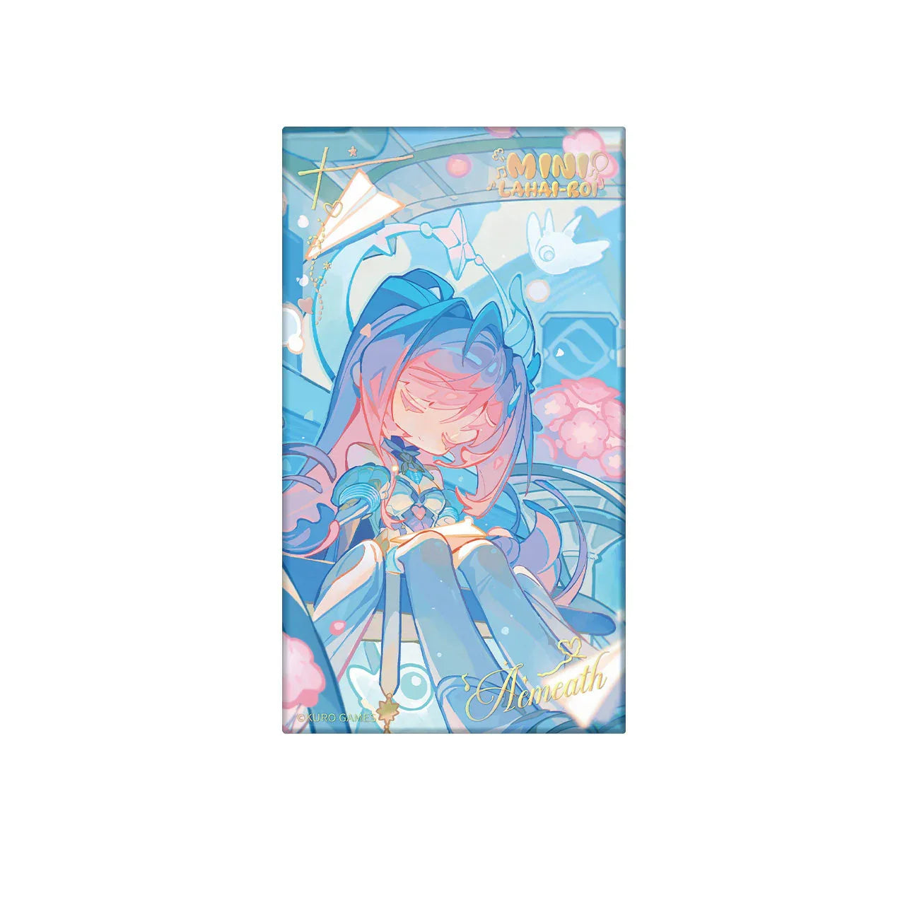 Wuthering Waves Mini Resonator Theme Unframed Shikishi Cardboard (Aemeath, Luuk Herssen)
