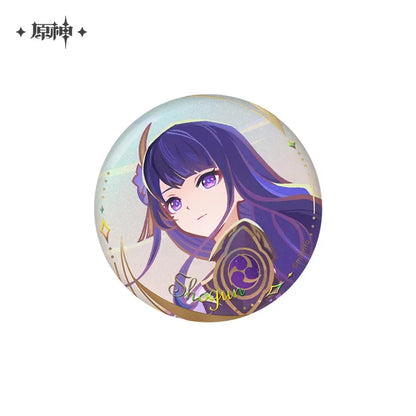 Genshin Impact The Long Way Home Series Badge & Collection Card Set Badge - Raiden Shogun ACG Go Anime www.acg-go.com Badge, Furina, Genshin Impact, Nahida, Raiden Shogun, Venti