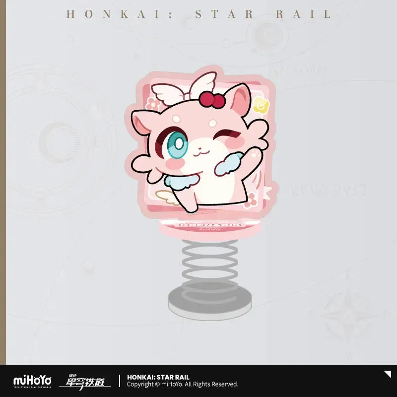 Honkai: Star Rail Pom-pom Exhibition Series Chimera Acrylic Happy Shake Hyacine ACG Go Anime www.acg-go.com Happy Shake, Honkai: Star Rail, Pom-Pom