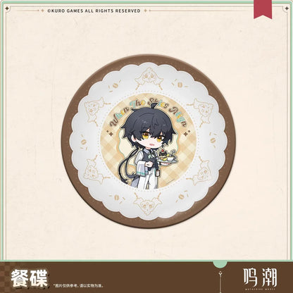 Wuthering Waves When the Skies Align Theme Rover Plate Male Rover ACG Go Anime www.acg-go.com Female Rover, Male Rover, Tableware, Wuthering Waves