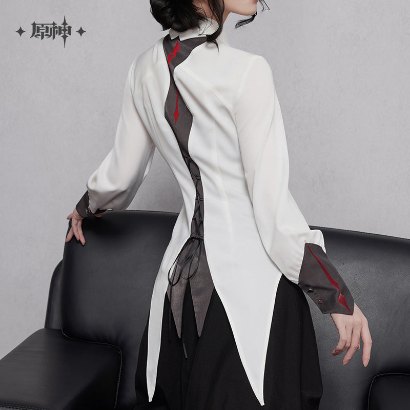 Arlecchino Theme Impression Series Tie-waist Shirt