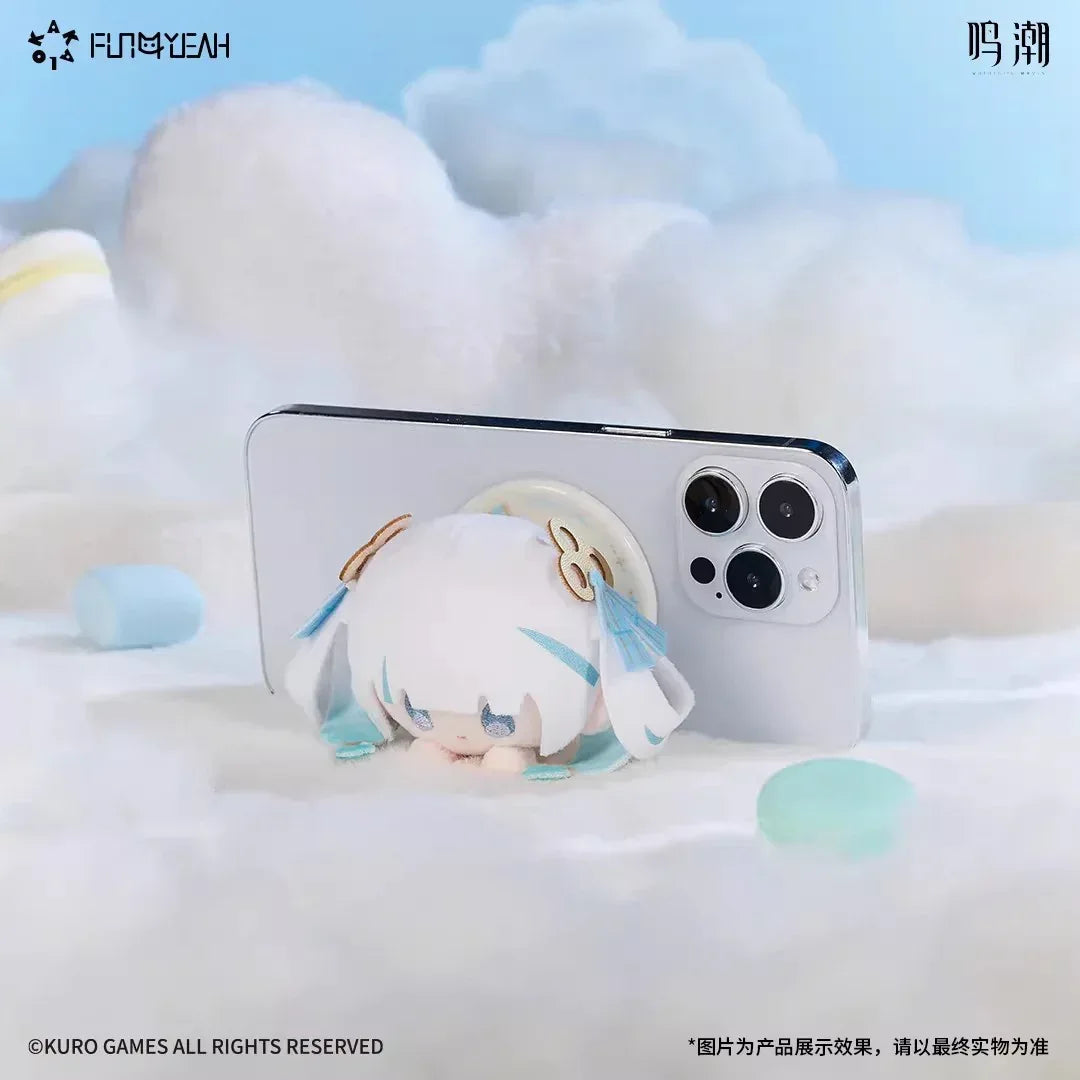 Wuthering Waves x KAKALOK Kaka Plush Stand & Clip Stand Camellya ACG Go Anime www.acg-go.com Camellya, Changli, Household, Jinhsi, Phone Holder, Plush, Stand, The Shorekeeper, Wuthering Waves