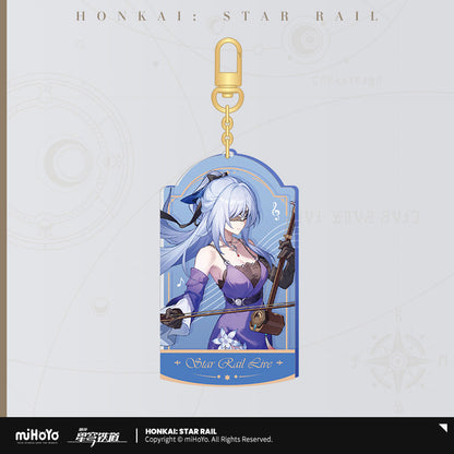 LIVE Series Quicksand Acrylic Keychain