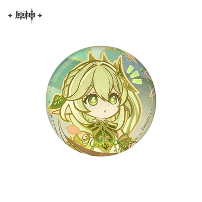Genshin Impact The Long Way Home Series Badge & Collection Card Set Badge - Nahida ACG Go Anime www.acg-go.com Badge, Furina, Genshin Impact, Nahida, Raiden Shogun, Venti